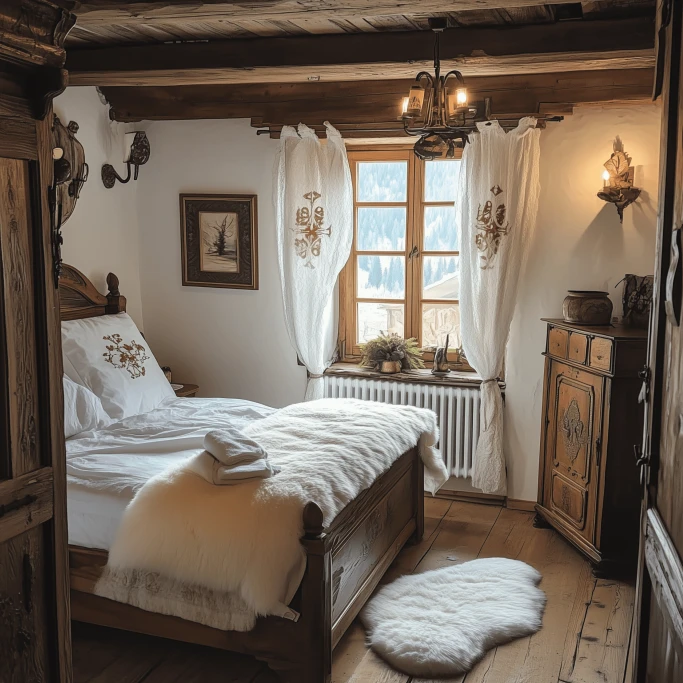 Sypialnia w stylu góralskim – inspiracje i aranżacje