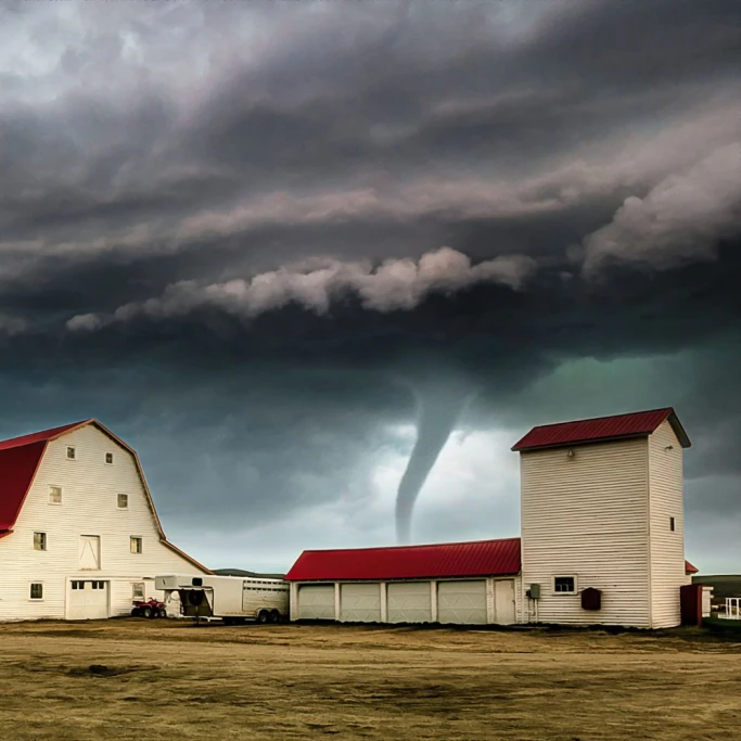 Sennik tornado – co zwiastuje ta niszczycielska siła w Twoich snach?