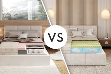Materac piankowy vs. sprężynowy: który wybrać?