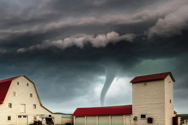Sennik tornado – co zwiastuje ta niszczycielska siła w Twoich snach?