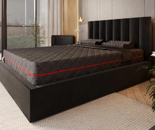Materac kieszeniowy BLACK