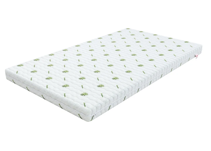 Materac piankowy BABY COMFORT w pokrowcu Aloe vera