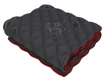 Pokrowiec na materac JACQUARD