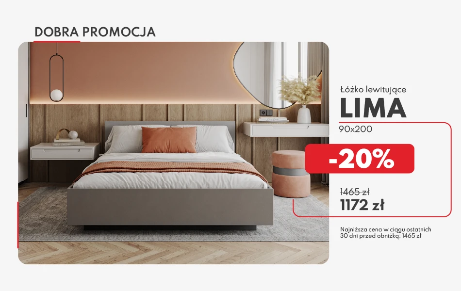 DOBRA PROMOCJA - łóżko LIMA - application.img.alt