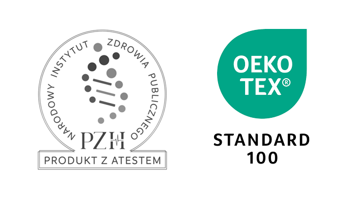 Certyfikat PZH i Oeko-Tex